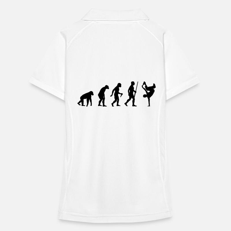 Breakdance Evolution Frauen Polo atmungsaktiv