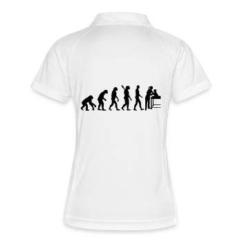 Vétérinaire - Polo respirant Femme - blanc/marine - Dos