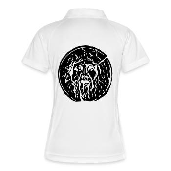 La Bocca della Verità - Women's Polo breathable - white/navy - Back