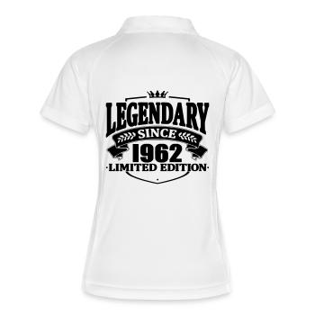 Legendary since 1962 - Women's Polo breathable - white/navy - Back