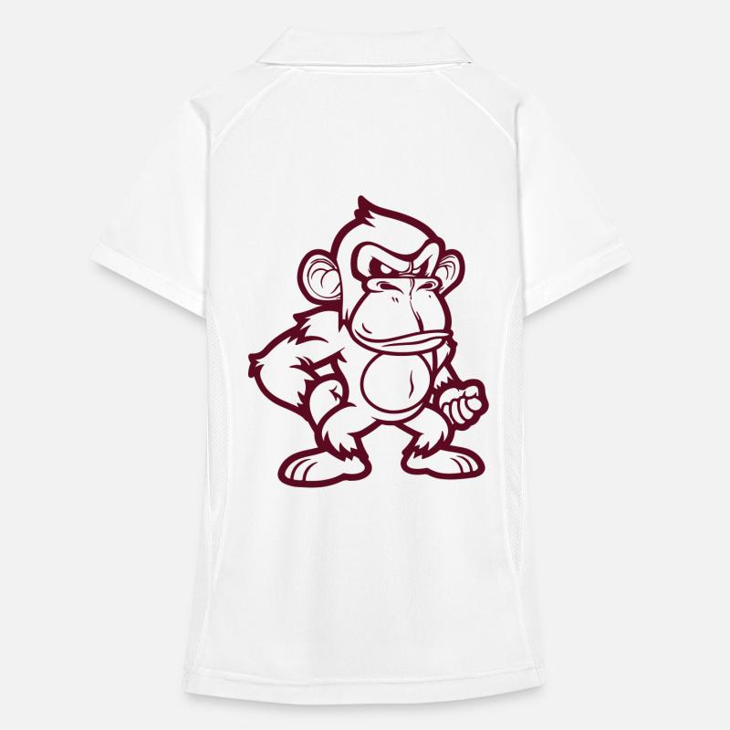 Monkey Comic Women's Polo breathable