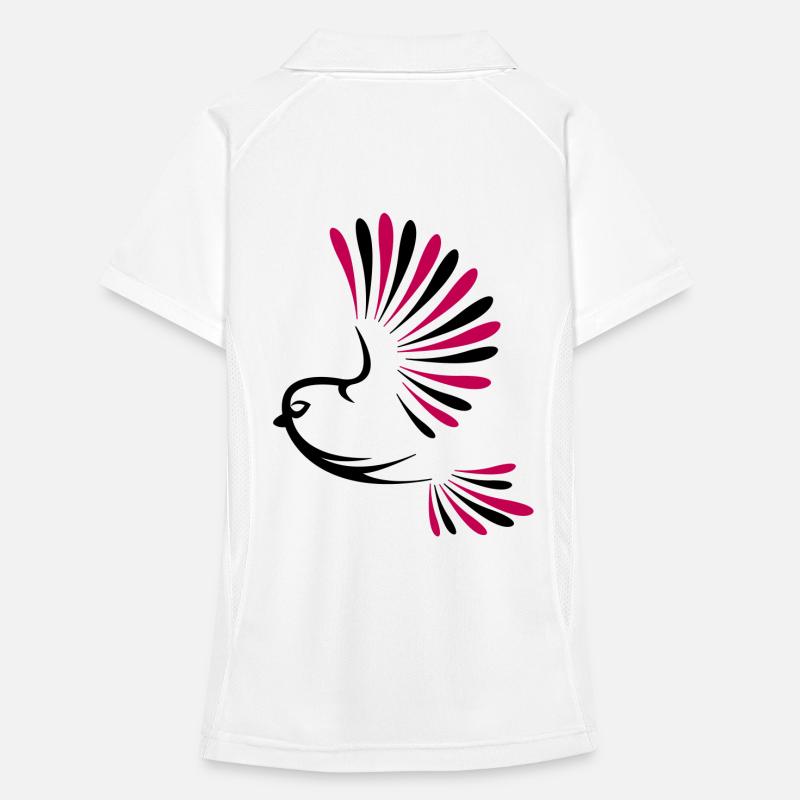 bird_2 Polo respirant Femme