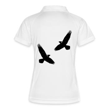Viking - Women's Polo breathable - white/navy - Back