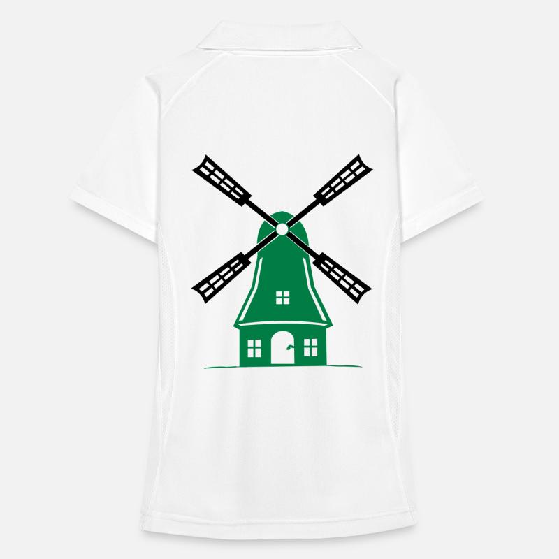 windmühle Frauen Polo atmungsaktiv