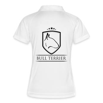 COAT TERRIER BULL - Polo respirant Femme - blanc/marine - Dos