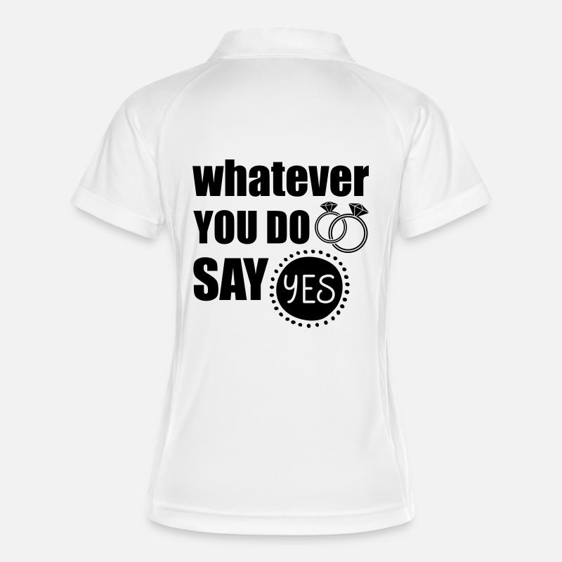 Proposal - Women's Polo breathable - white/navy