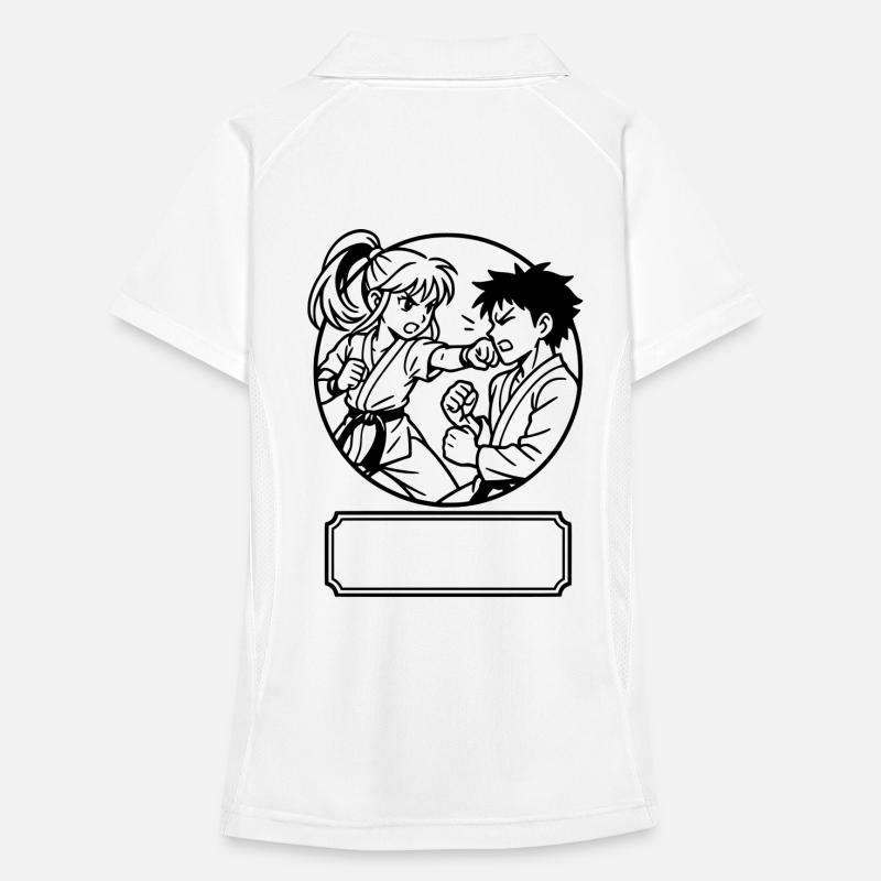 Karate manga Women's Polo breathable