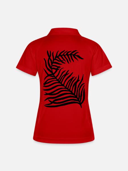 Planter - Polo respirant Femme - blanc/marine