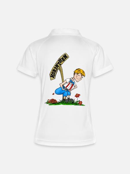 Currant Cracker Blonde - Women's Polo breathable - white/navy