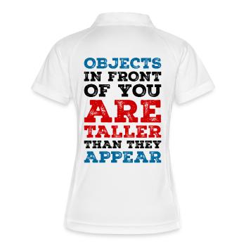 Tall Distraction – Concert Tee - Women's Polo breathable - white/navy - Back