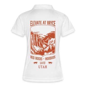 Elevate at Bryce - Sand - Polo respirant Femme - blanc/marine - Dos