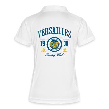 Versailles Grand Canal Rowing Club - Women's Polo breathable - white/navy - Back