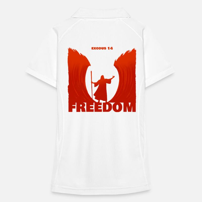 Exode : la liberté Polo respirant Femme