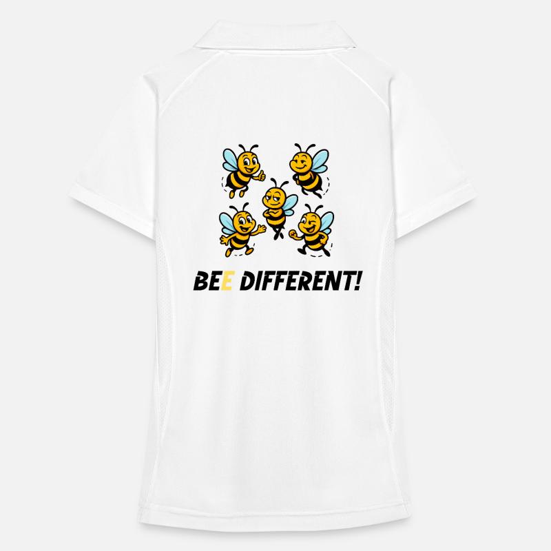 BEE DIFFERENT! Frauen Polo atmungsaktiv