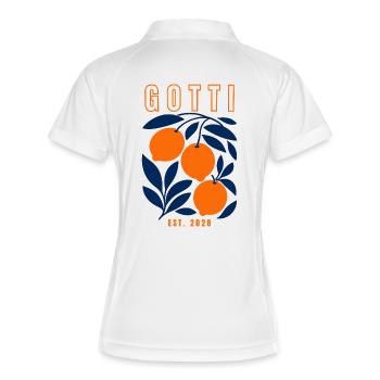 Gotti Godmother 2028 - Women's Polo breathable - white/navy - Back