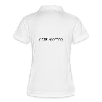 Assistant_Choreographer - Polo respirant Femme - blanc/marine - Dos
