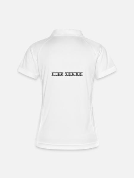 Assistant_Choreographer - Polo respirant Femme - blanc/marine