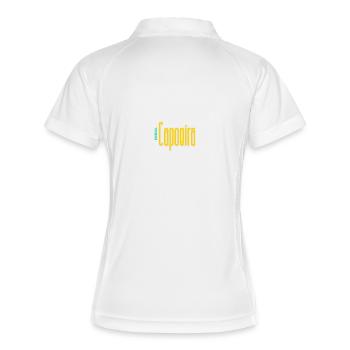 Ideal Capoeira Sommer 26 - Frauen Polo atmungsaktiv - Weiß/Navy - Hinten