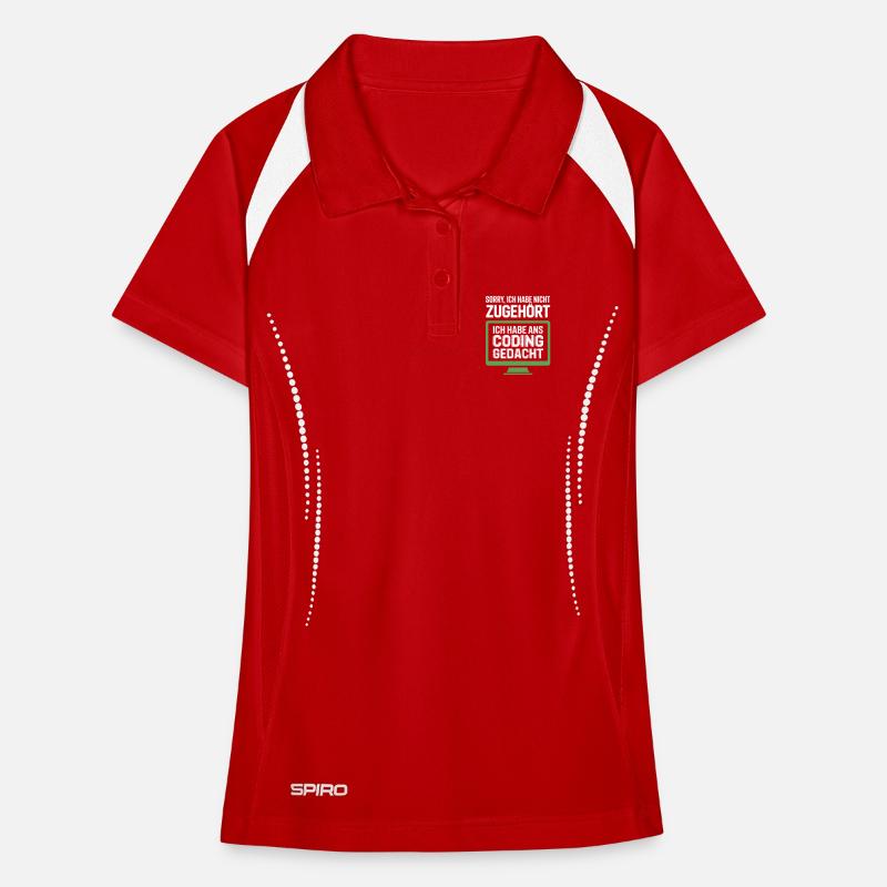 Codage : Penser au lieu d’appartenir Polo respirant Femme