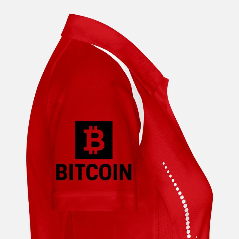 Bitcoin B Polo respirant Femme