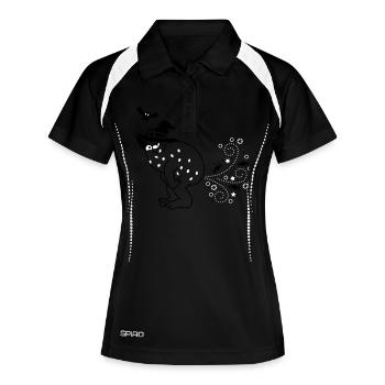 Halloween Monster - Women's Polo breathable - black/white - Front