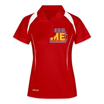 Beer Me Getting Married - Women's Polo breathable - red/white - Front