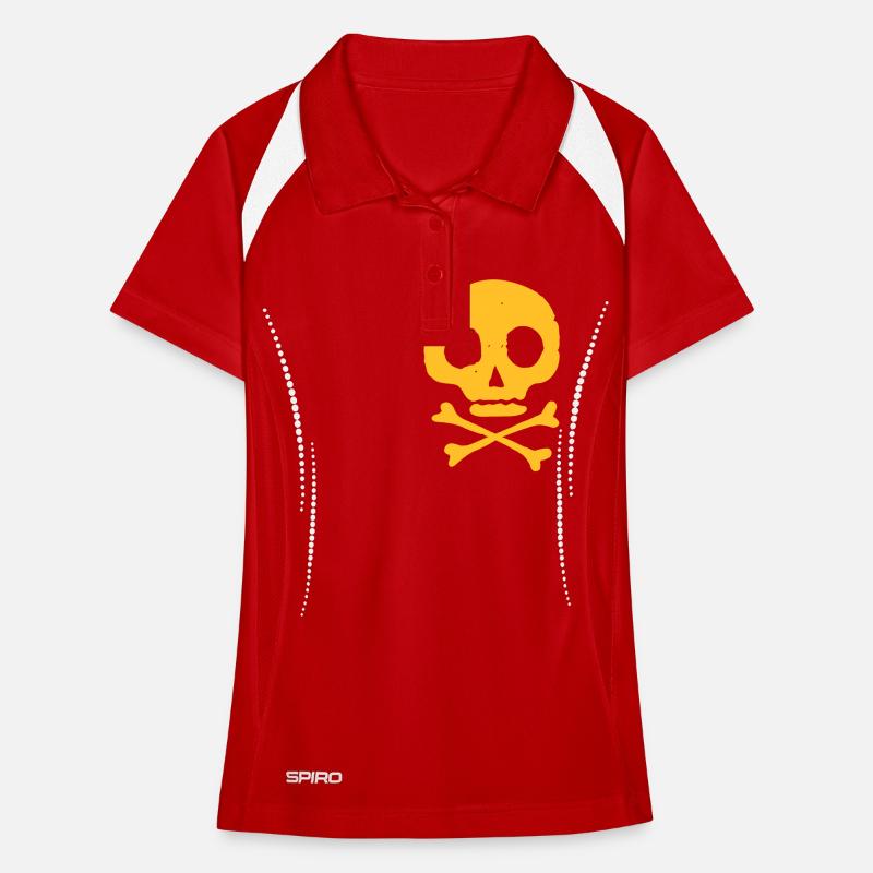 Skull & Bones Women's Polo breathable