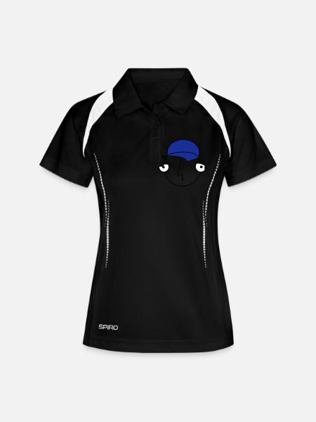 Lame-o - Women's Polo breathable - black/white