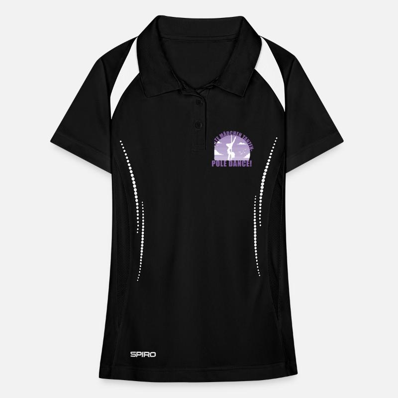 Echte Mädchentanzen Pole Dance! Geschenk Frauen Polo atmungsaktiv