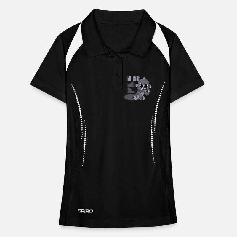Gorilla Monkey Women's Polo breathable