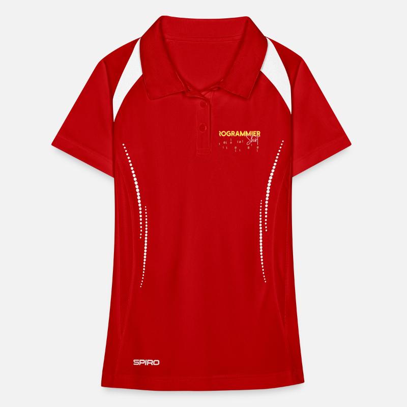 Developer Statement Coden Scripting Web Developer Women's Polo breathable