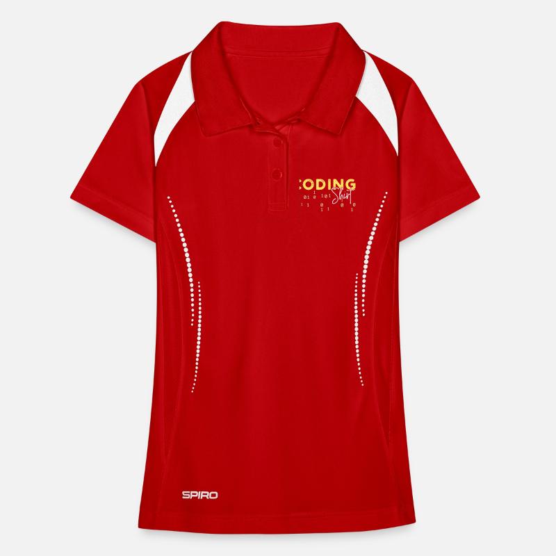 Coden Statement Developer Programmer Scripting Women's Polo breathable