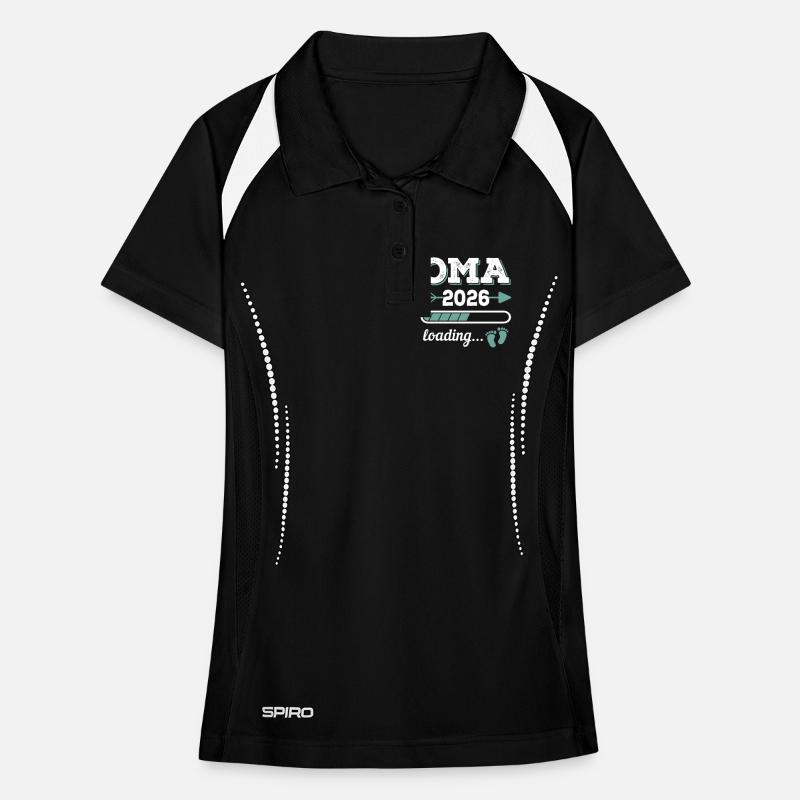 Oma 2026 Loading Werdende Großmutter Geschenkidee Frauen Polo atmungsaktiv