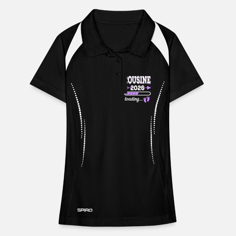 Cousine 2026 Loading Schwangerschaft Geschenkidee Frauen Polo atmungsaktiv