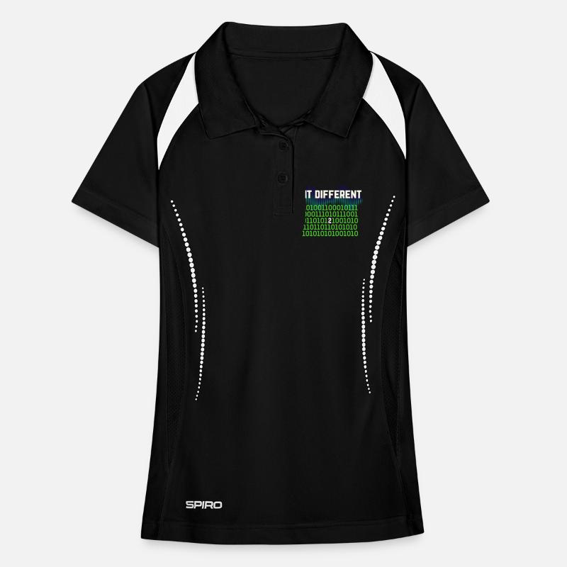 Etwas Anders – Nerdy Binary Error Design Frauen Polo atmungsaktiv