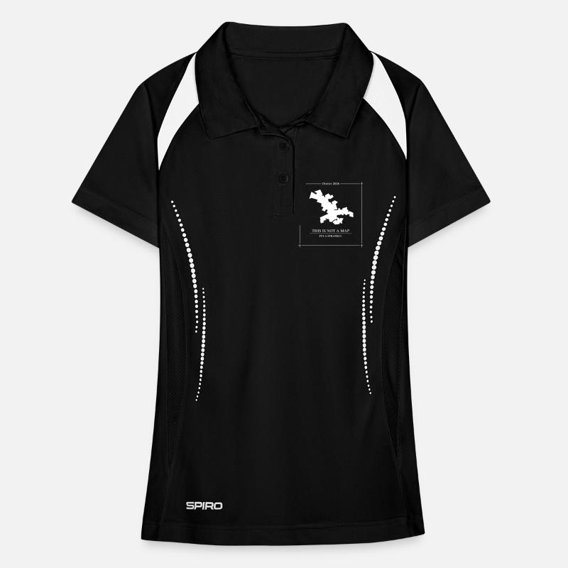 District 2026 Strategy Map Concept Women's Polo breathable