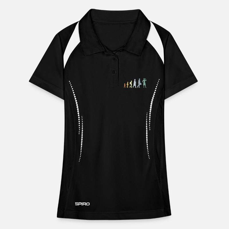 Evolution Amateurs de crème glacée Polo respirant Femme