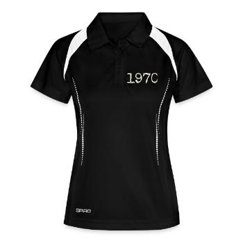 1970 Birthday Gift - Awesome since 1970 - Women's Polo breathable - black/white - Front