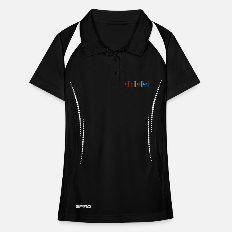 Techno elements Women's Polo breathable