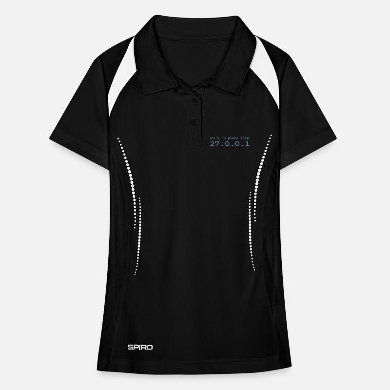 Programmierer Nerd IT Kein Ort wie Localhost Frauen Polo atmungsaktiv