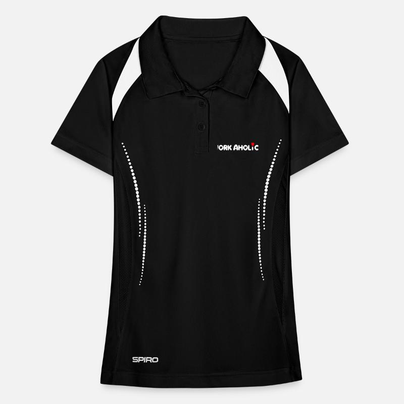worker workaholic work Women's Polo breathable