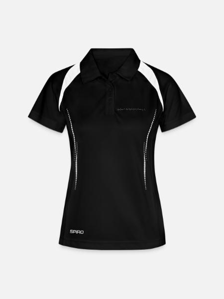 Heartbeat rowing - Women's Polo breathable - black/white