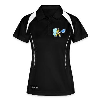 Bee Firefighter Fire Hose Fire Brigade - Women's Polo breathable - black/white - Front