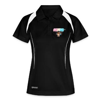 TEAM MiMiMi – Complaining at the Highest Level - Women's Polo breathable - black/white - Front