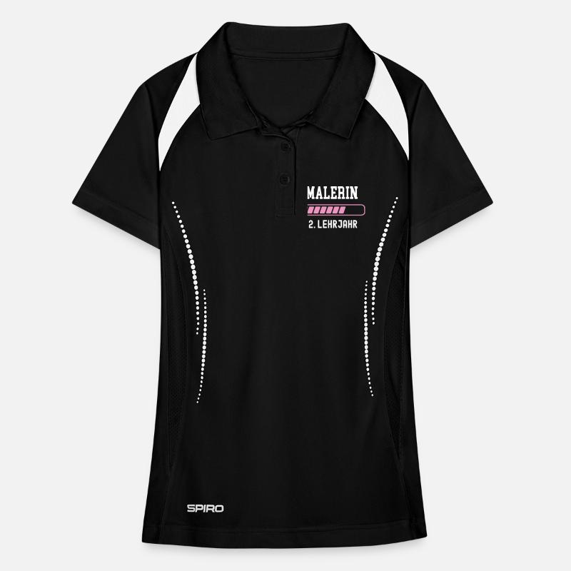 Painter training 2nd year second year apprenticeship Women's Polo breathable