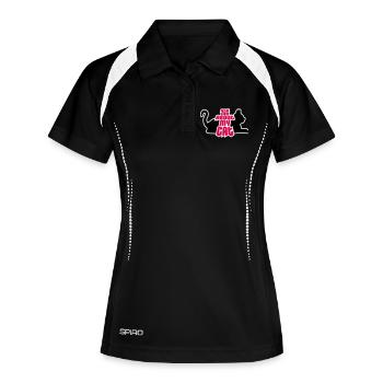 Ask Me About My Cat Cat Pet Love Animal Love - Women's Polo breathable - black/white - Front