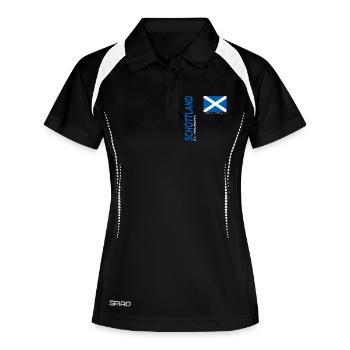 St. Andrews - Polo respirant Femme - noir/blanc - Devant