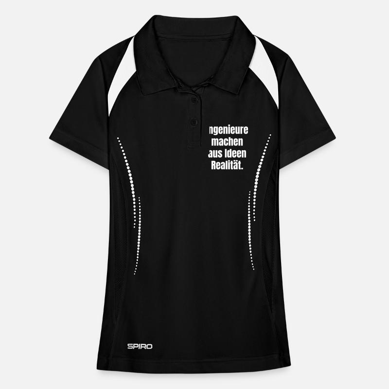 Engineers turn ideas into reality. Women's Polo breathable