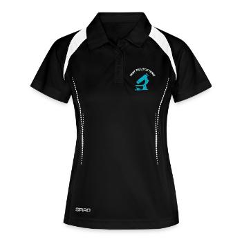 Microscope Joy: Enjoy the Little Things - Women's Polo breathable - black/white - Front