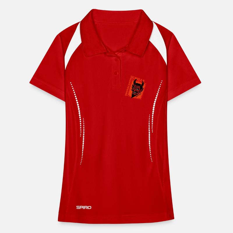Broadcasting Chills - Devil - Teufel Women's Polo breathable